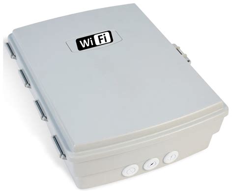 wireless router in metal enclosure|weatherproof enclosure for network switch.